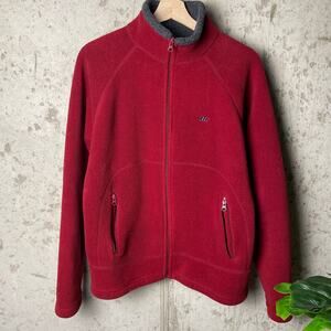 Deep Pile Y2K American Eagle Fleece Small Zip Up Sweater